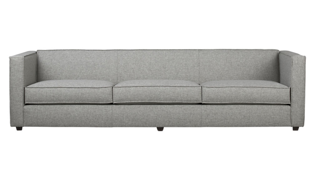 Club grey 3-seater sofa - Taylor grey - Image 0