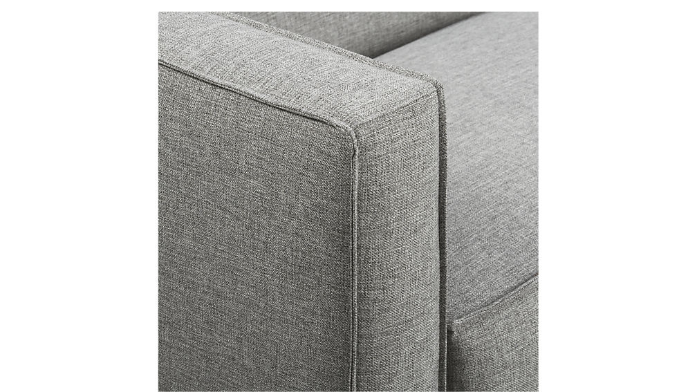 Club grey 3-seater sofa - Taylor grey - Image 1