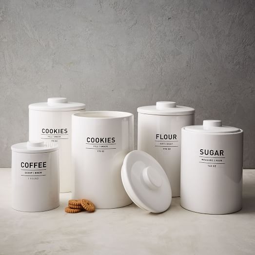 Utility Kitchen Canister - Flour - Image 2