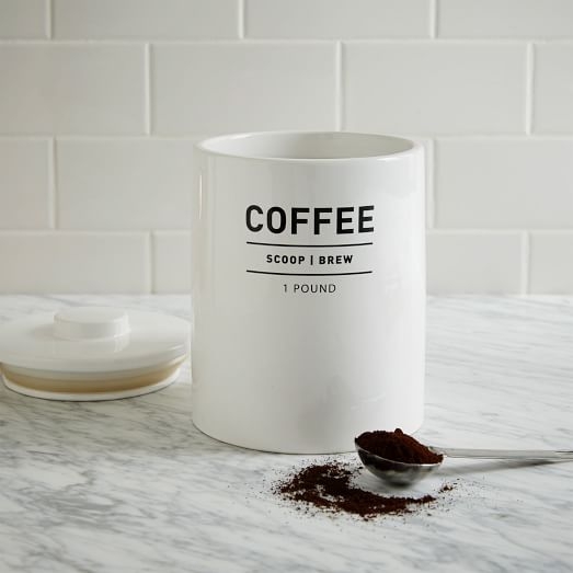 Utility Kitchen Canister - Coffee - Image 0
