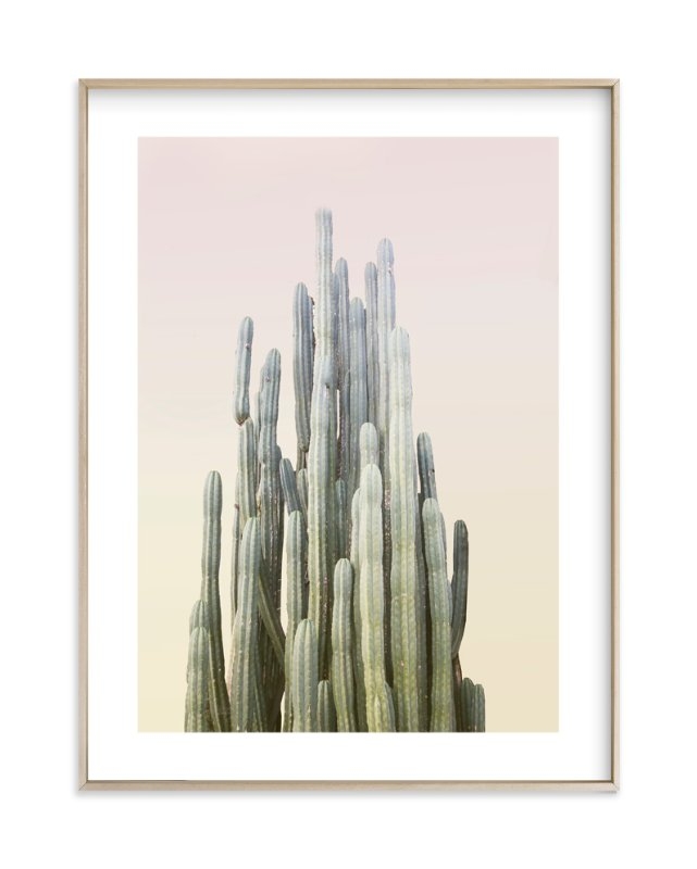 Summer Yellow Cactus - 18" x 24" - Image 0