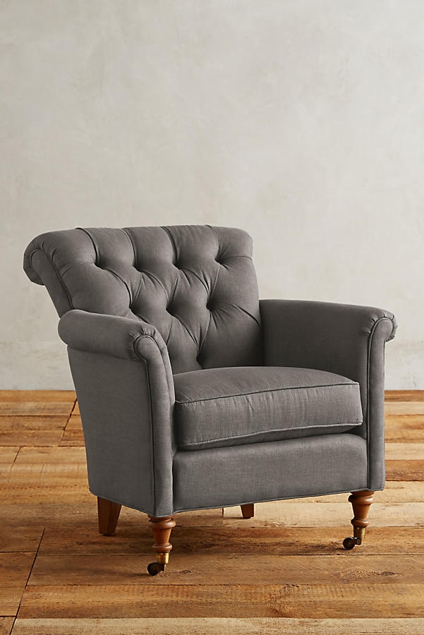CUSTOM: Linen Gwinnette Chair - Image 0