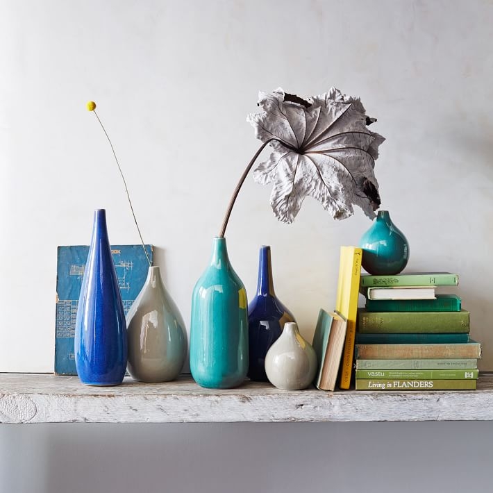 Bright Ceramicist Wide Bottle Vase - Image 1