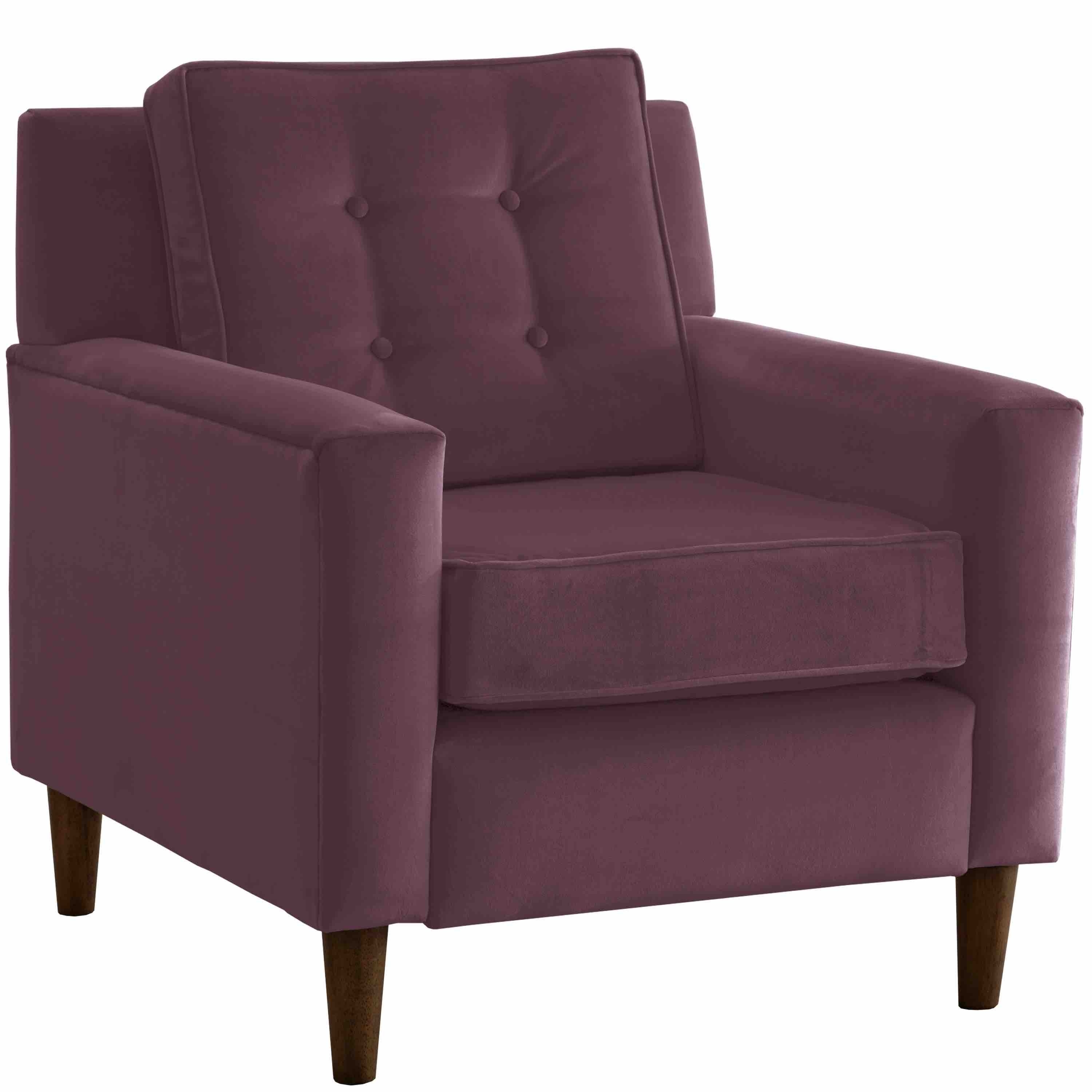 Arm Chair in Premier Purple - Image 0