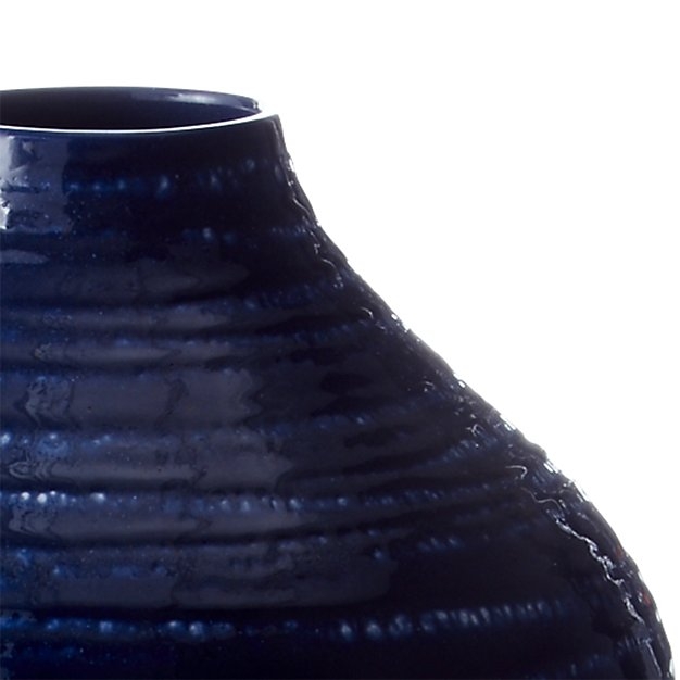 Jelena Indigo Blue Ceramic Vase - Image 1
