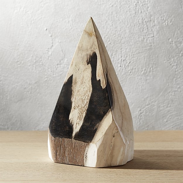 Petrified wood pyramid - Image 1