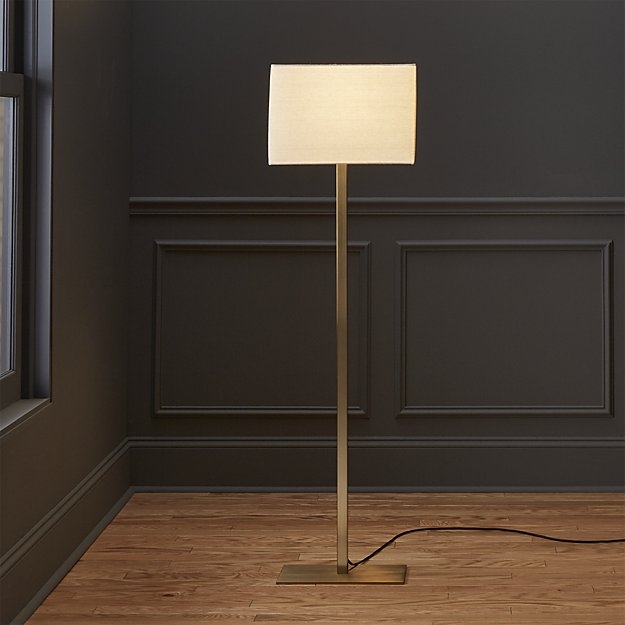 John metallic bronze floor lamp - Image 2