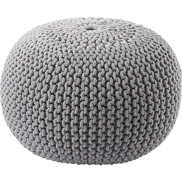 Knitted Pouf - Image 0
