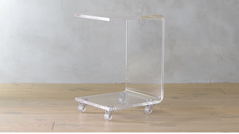 Peekaboo acrylic c table - Image 1