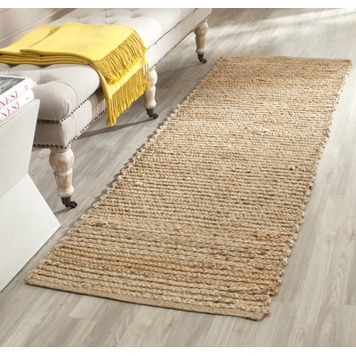 Gilchrist Hand-Woven Beige Area Rugby Beachcrest Home - Image 4