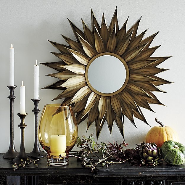 Sunflower Round Wall Mirror - Image 4