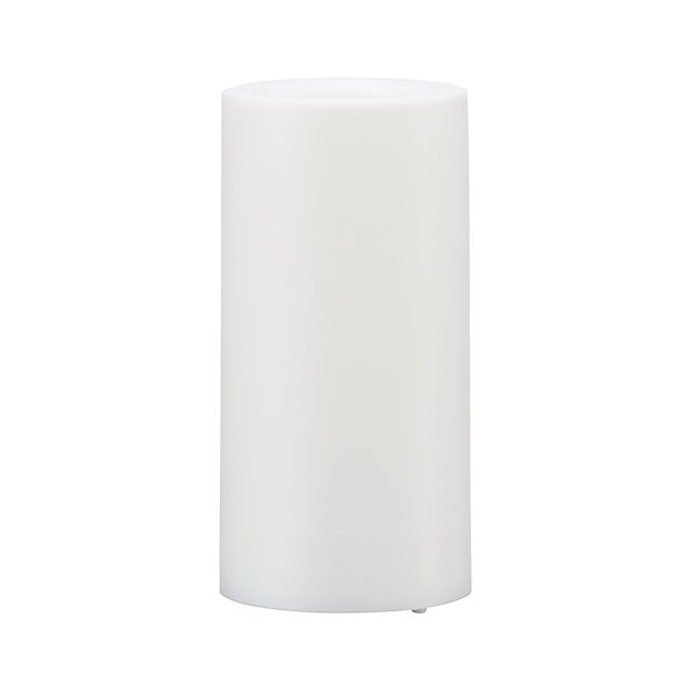 Outdoor 3"x6" Pillar Candle with Timer - Image 0
