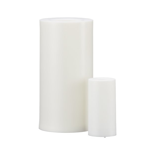 Outdoor 3"x6" Pillar Candle with Timer - Image 1