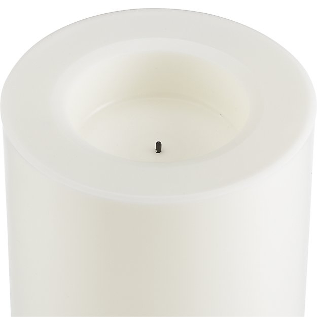 Outdoor 3"x6" Pillar Candle with Timer - Image 2