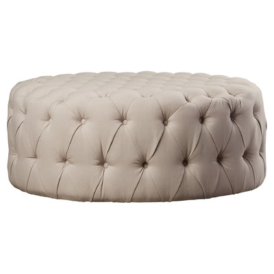 Wyard Cocktail Ottoman - Taupe - Image 0
