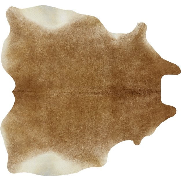 cowhide brown rug 5'x8' - Image 1