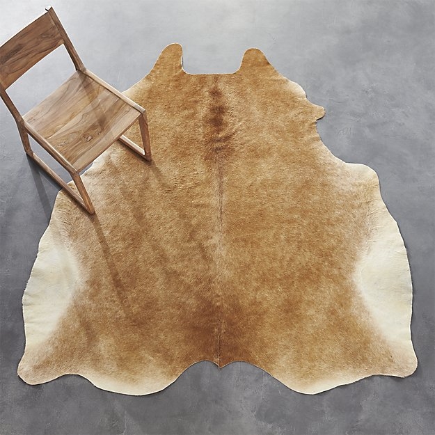 cowhide brown rug 5'x8' - Image 3