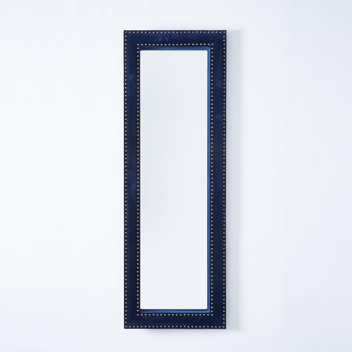 Upholstered Floor Mirror - Image 0
