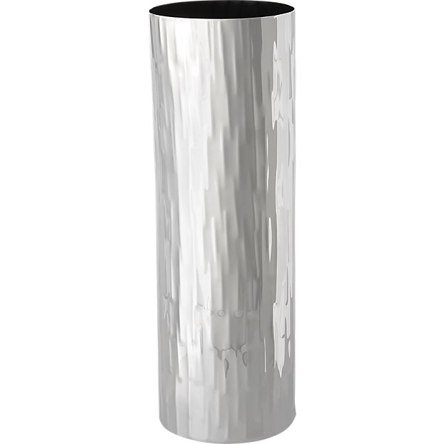 Ripple silver vase - Image 1
