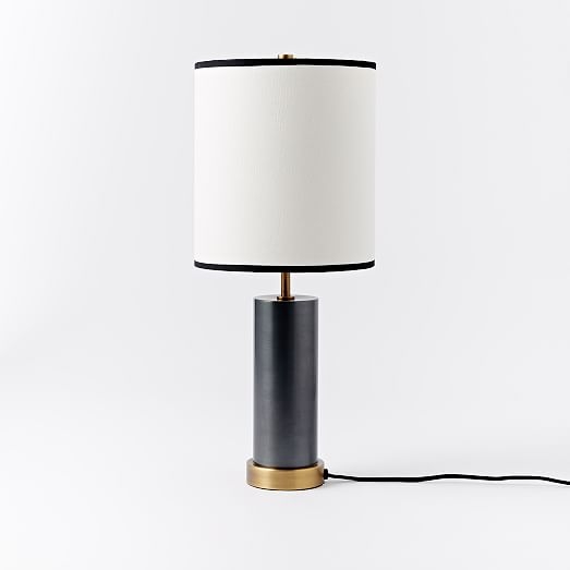 west elm + Rejuvenation Cylinder Table Lamp - Small - Image 0