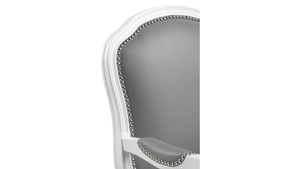 Stick around white-grey arm chair - Image 3