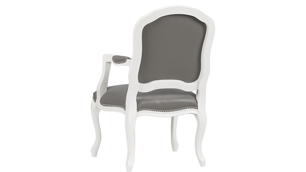 Stick around white-grey arm chair - Image 4