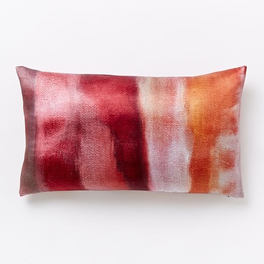Cloudy Abstract Pillow Cover - Shockwave - 12"w x 21"l - Insert sold separately - Image 0