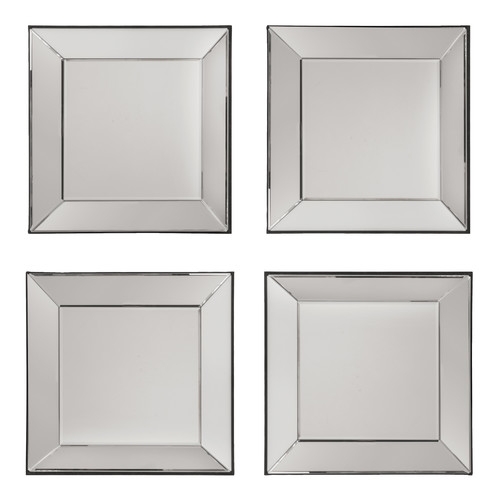 Decorative Square Wall Mirror - Set of 4 - Image 0