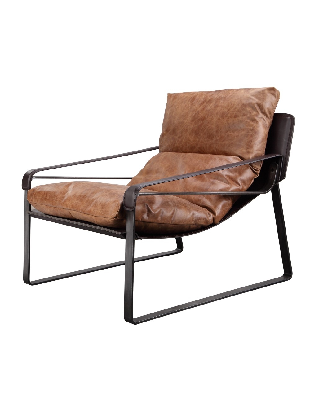 Chathan Club Chair - Brown - Image 1