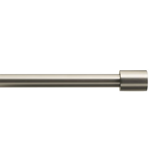 Oversized Adjustable Metal Rod - Brushed Nickel - 44" - 108" - Image 0