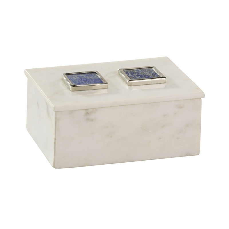 Marble and Lapis Box - Image 0
