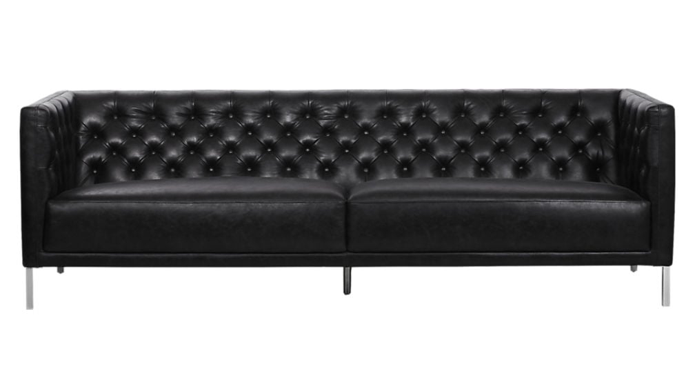 savile leather sofa - Image 0