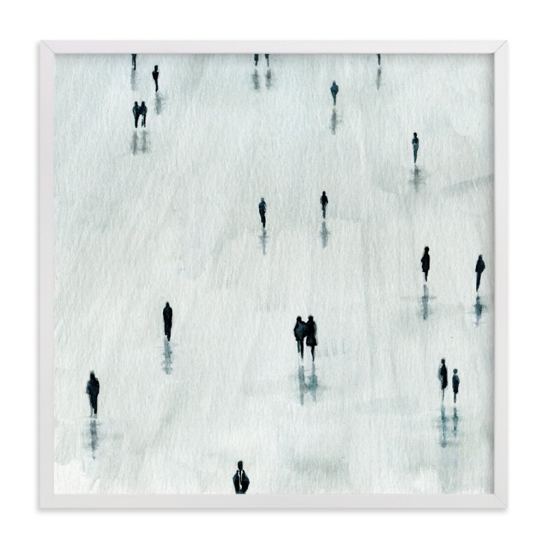 Sombras Art Print - 16" x 16" - White Frame - No Mat - Image 0
