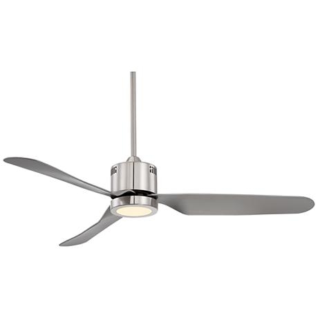 52" Visionary™ Brushed Nickel LED Ceiling Fan - Image 1