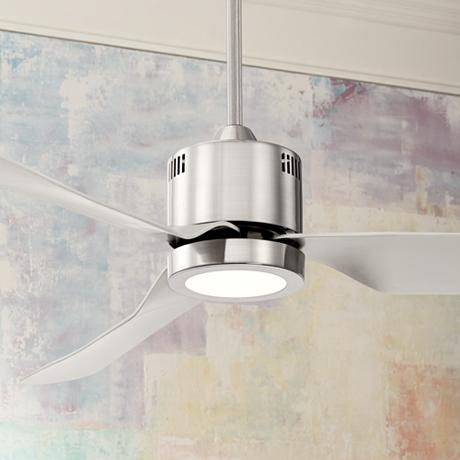 52" Visionary™ Brushed Nickel LED Ceiling Fan - Image 2
