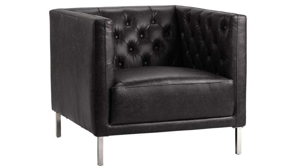 Savile leather chair - Image 1