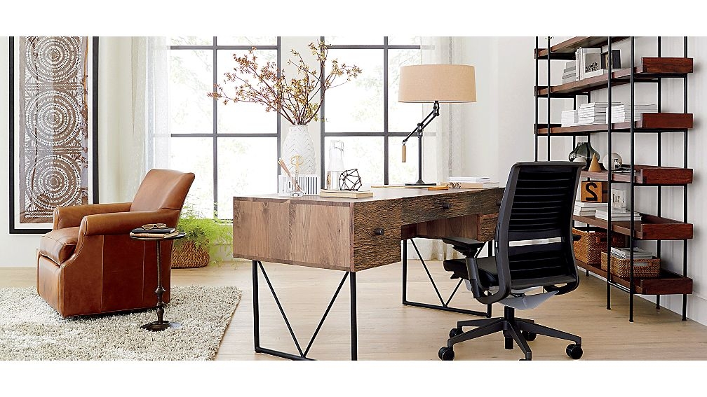 Atwood Reclaimed Wood Desk - Image 4