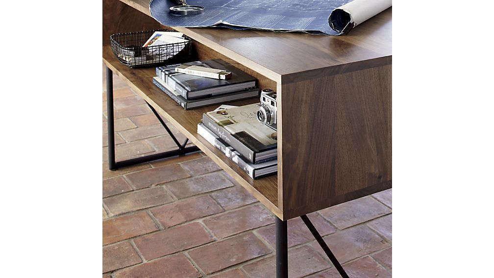 Atwood Reclaimed Wood Desk - Image 5