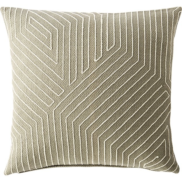 network 18" pillow with feather-down insert - Image 0