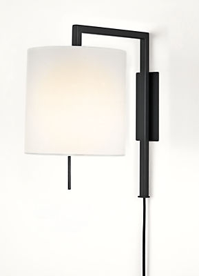 Lantern Wall Sconce - Ivory/	Graphite - Image 0