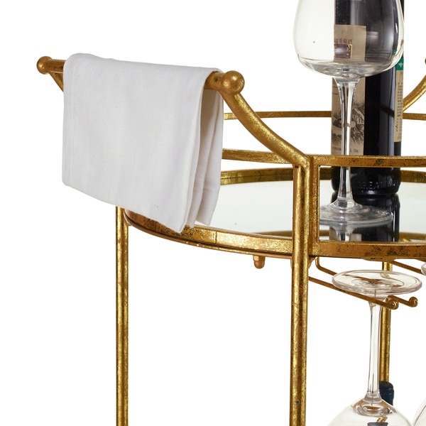 Oh! Home Round Bar Cart - Image 1
