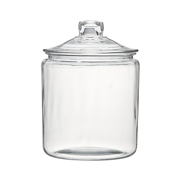 Heritage Hill 128 oz. Glass Jar with Lid - Image 0