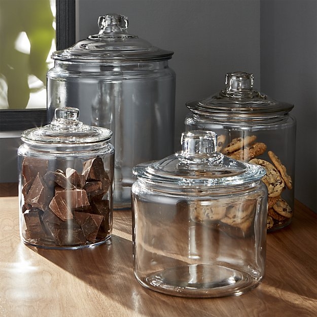 Heritage Hill 128 oz. Glass Jar with Lid - Image 2