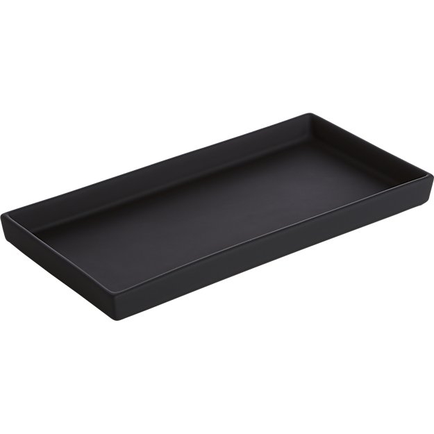 rubber coated black tank tray - Image 0