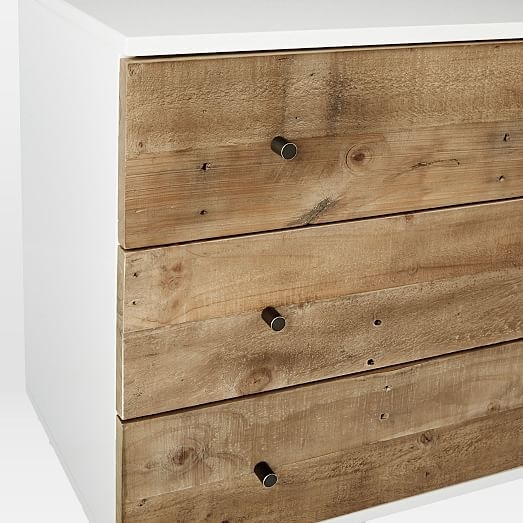 Reclaimed Wood + Lacquer 6-Drawer Dresser - Image 10