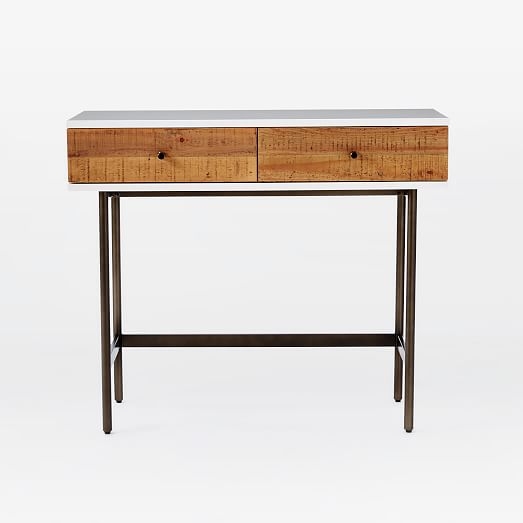Reclaimed Wood + Lacquer Console - Image 5