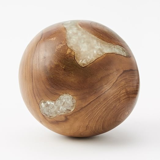 Wood + Resin Sphere - Large - Image 0