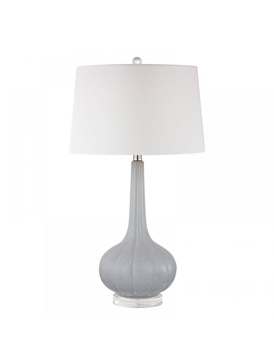 ALEXIS TABLE LAMP, GRAY - Image 0