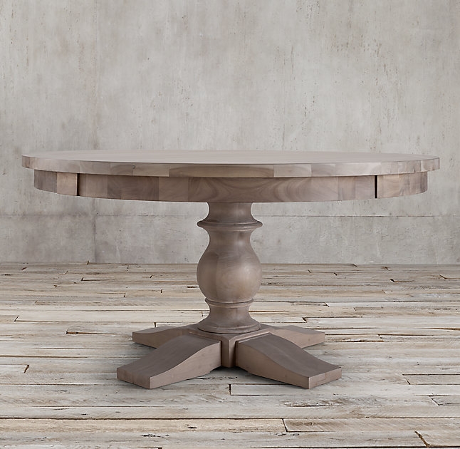 17TH C. MONASTERY ROUND DINING TABLE - Image 0
