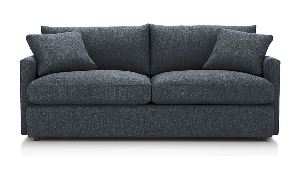 Lounge II Petite Sofa - Cobalt - Image 0